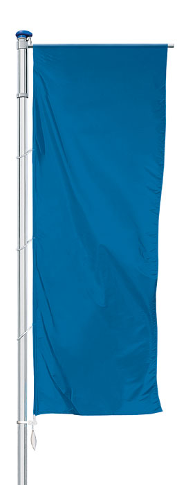LosPatos Edelstahlfahnenmast mit ausleger zylindrische form mit innenliegende hissvorrichtung